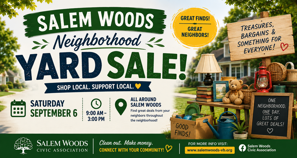 Salem Woods Neighborhood Yard Sale